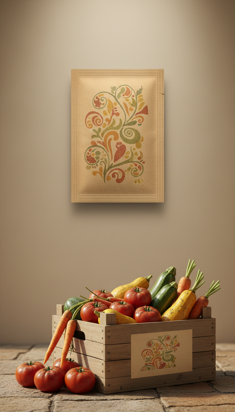 Heirloom Tomato Seed Packet