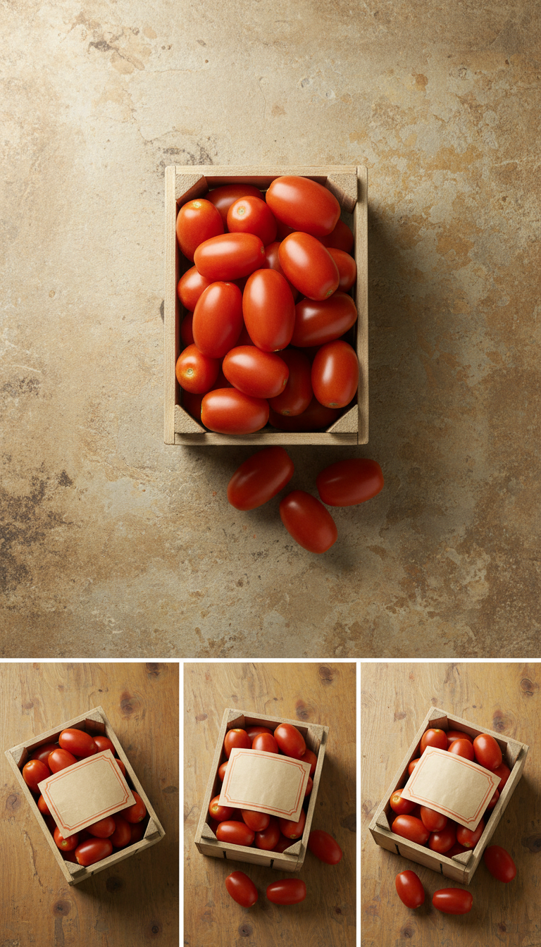 San Marzano Tomato Crate